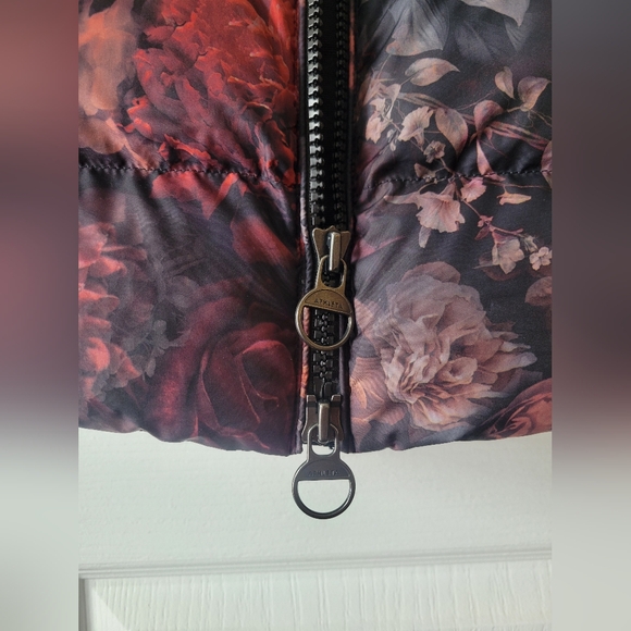 NWOT Athleta Downtown Printed Jacket Floral Antoinette Norwegian Grey Size Small - Picture 8 of 13